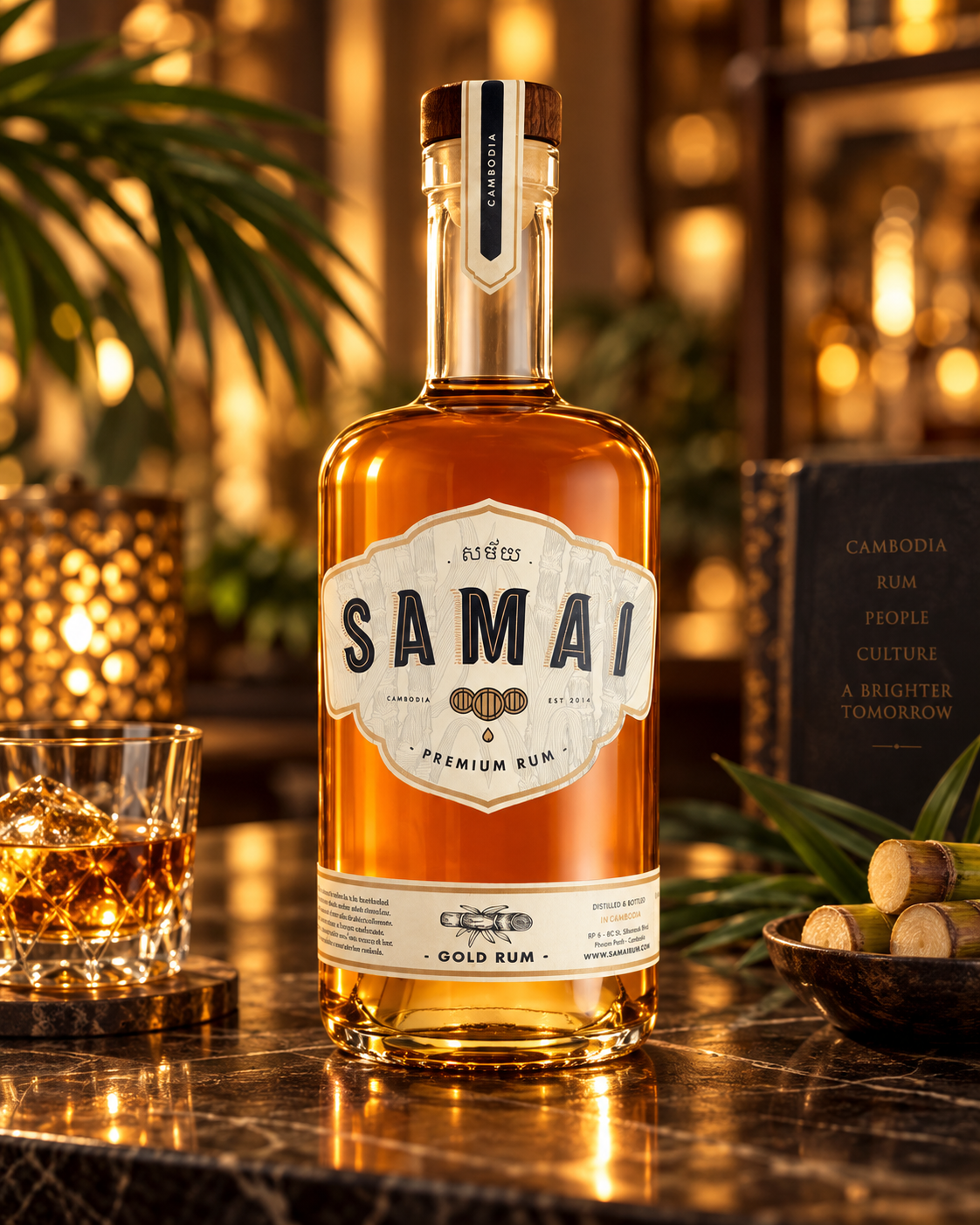 Samai Rum Gold 70CL