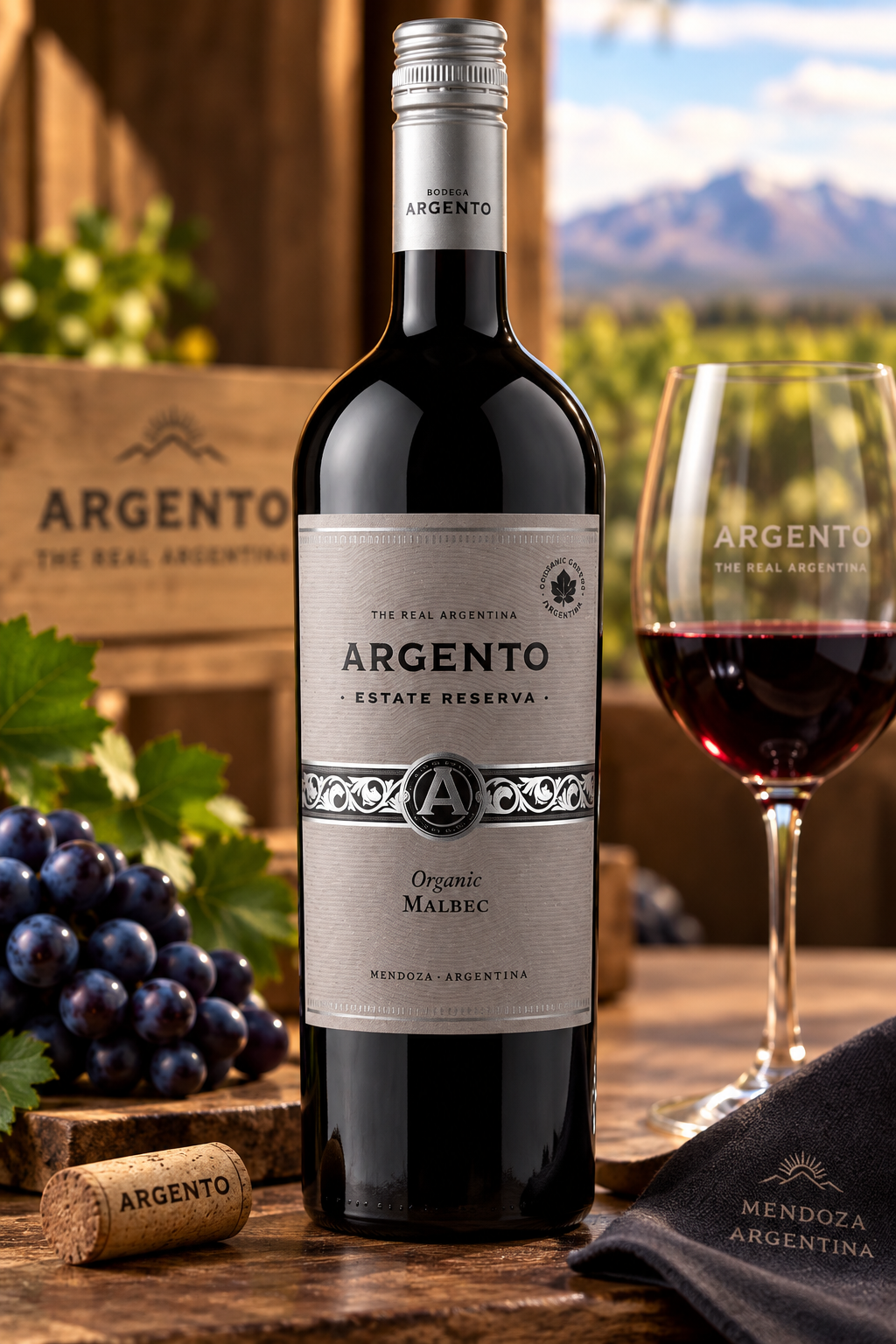 Argento, Estate Reserve, White - Malbec