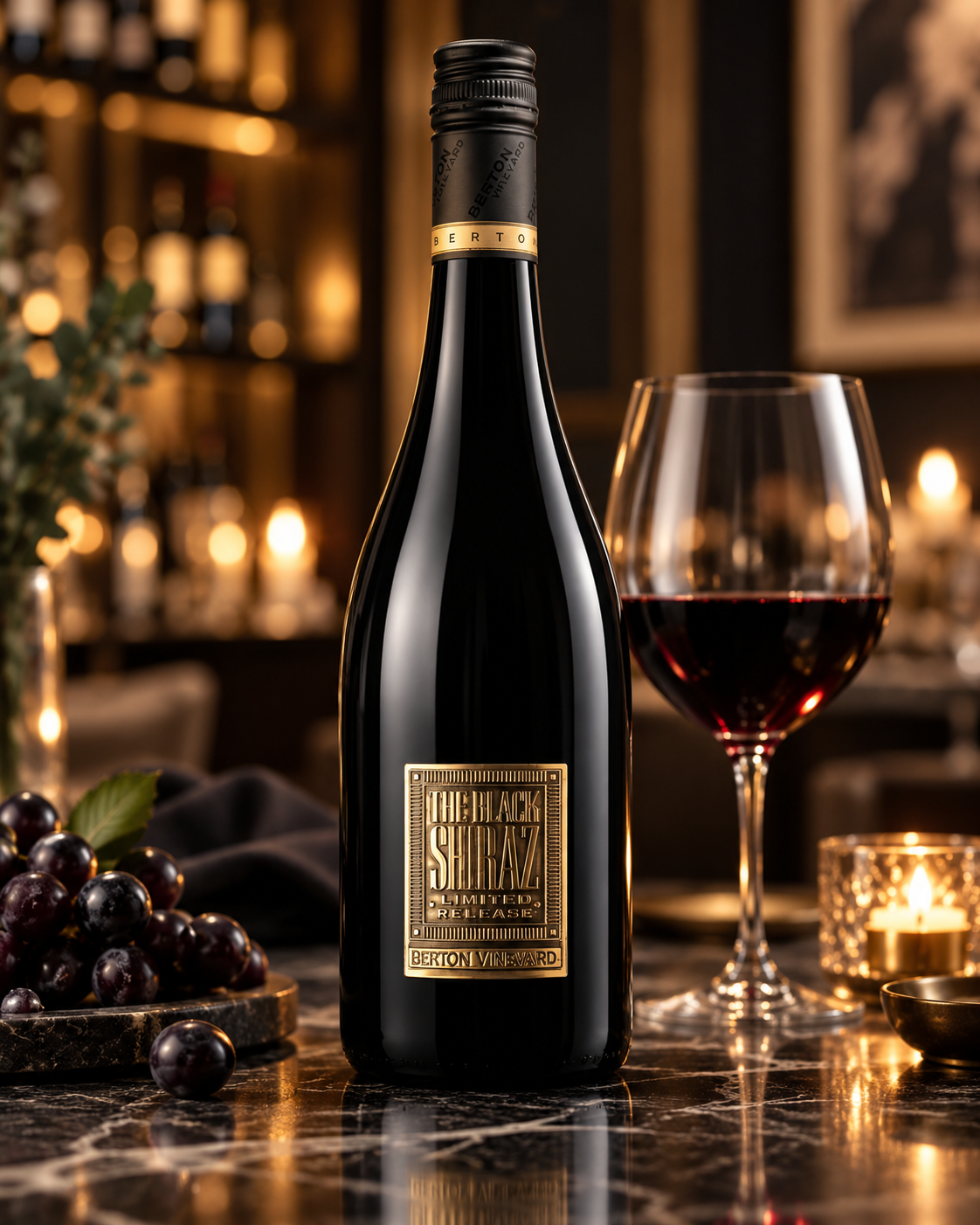 Metal Label Copper Black Shiraz Limited