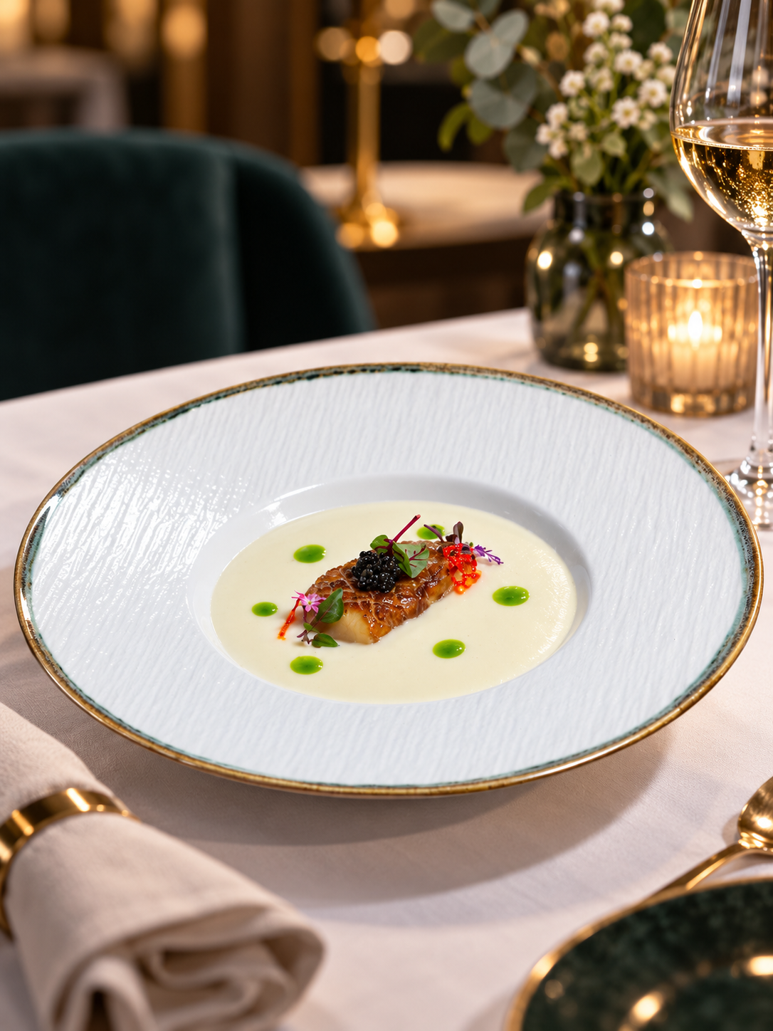 Foie Gras Potato Soup