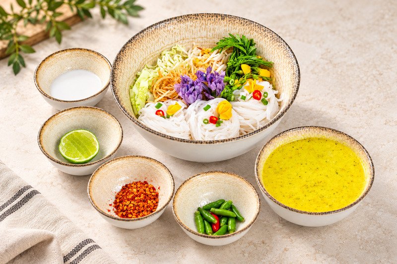 Num Banh Chok Samlar Khmer